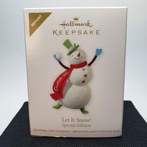 NIB Hallmark Keepsake Ornament: Let It Snow! Special Edition